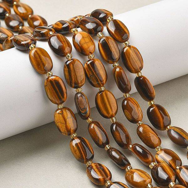Natural Tiger Eye Beads Strands
