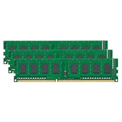 Buffalo D3U1333-T6G/BR | 6GB Kit (3x2GB) DDR3-1333MHz PC3-10600 Non-ECC Unbuffered 240-Pin UDIMM Memory