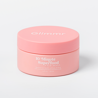 Glimmr 10-Minute Vitamin-Infusion Hair Mask for Hydrating and Moisturizing Hair - Conditioner with Bonding Protein, Castor Oi...
