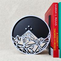 Velaris Inspired Mountain Bookend - ACOTAR Inspired - 3D Printed Book Stand - Fantasy Book Decor - Literary Gift