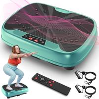 Vibration Plate Exercise Machine, Vibrating Plate Machine for Women Men, Full Body Vibration Platform, Exercise Equipment for...