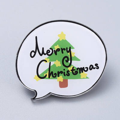 Acrylic Safety Brooches