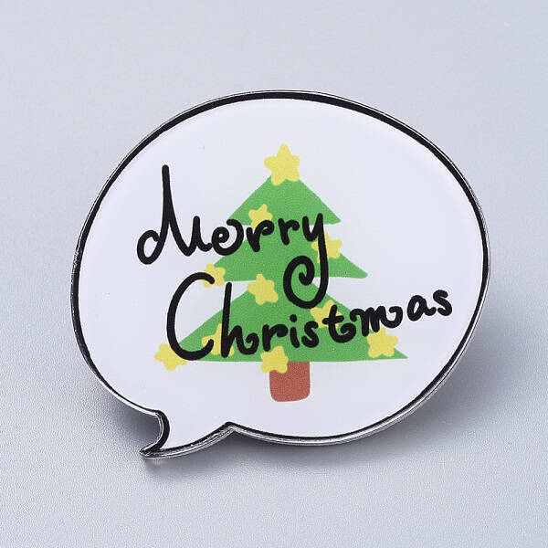 Acrylic Safety Brooches