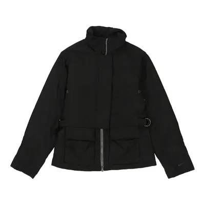 Nike Jacket - Small Black Nylon Blend