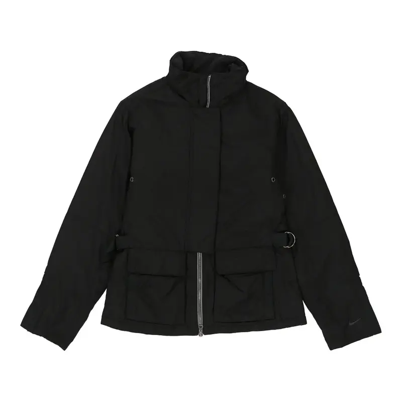 Nike Jacket - Small Black Nylon Blend