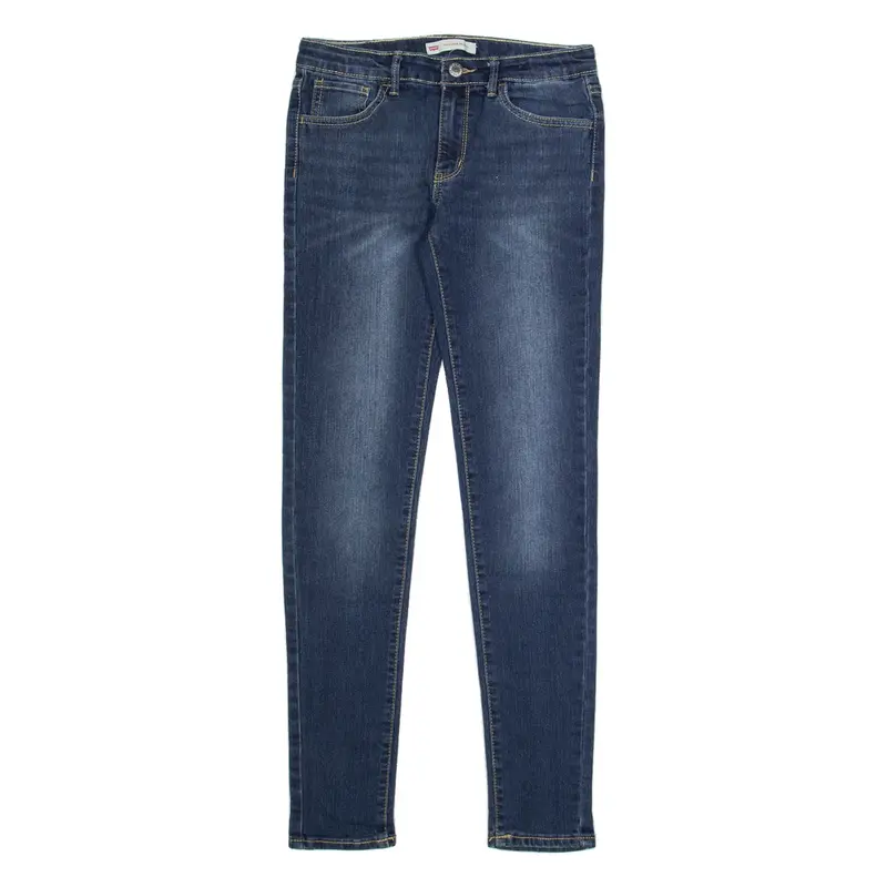LEVI'S 710 Womens Jeans Blue Regular Skinny Stone Wash W28 L29
