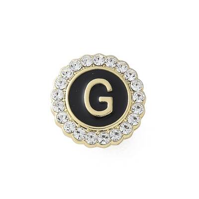 Letter Enamel Pins