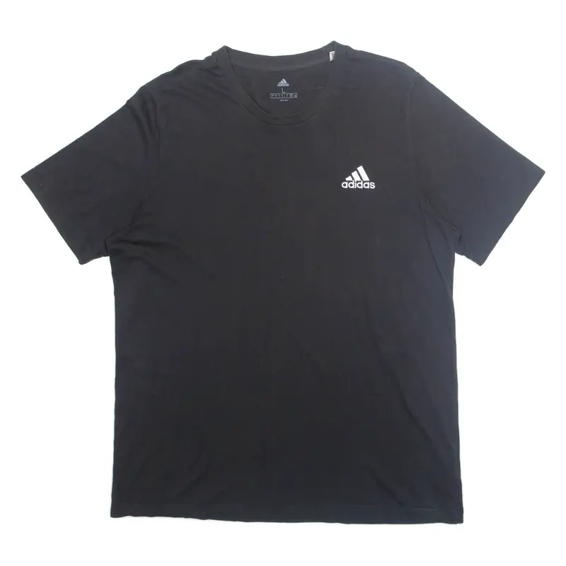 ADIDAS Mens T-Shirt Black L