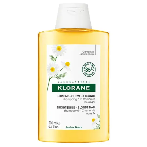 Klorane A La Camomile Shampoo Illuminante Riflesso Biondo 200ml
