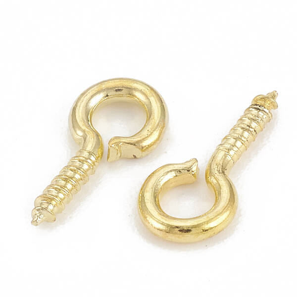 Iron Screw Eye Pin Peg Bails