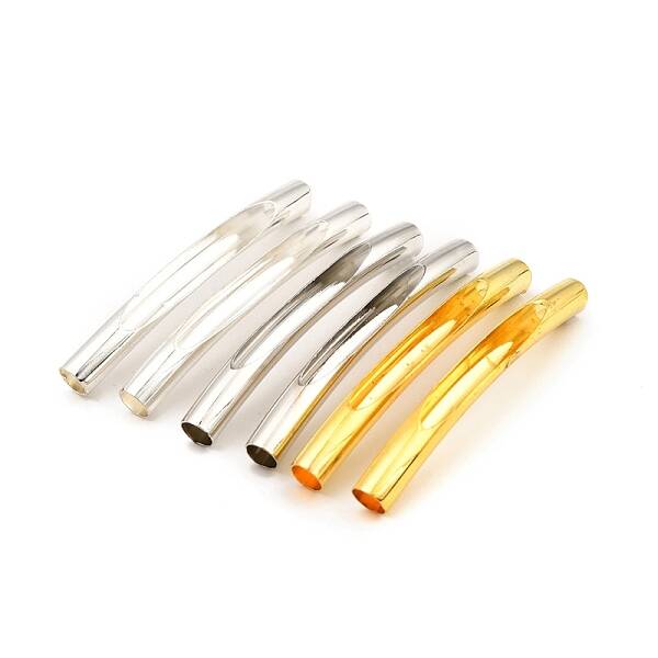 Brass Tube Beads