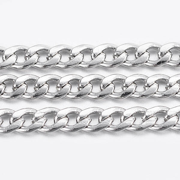 Tarnish Resistant 304 Stainless Steel Curb Chains