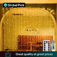 LED Curtain Lights String, USB Powered Curtain LED Lights, Creative String Lamp, Decorative String Lights For Bedroom Wedding...