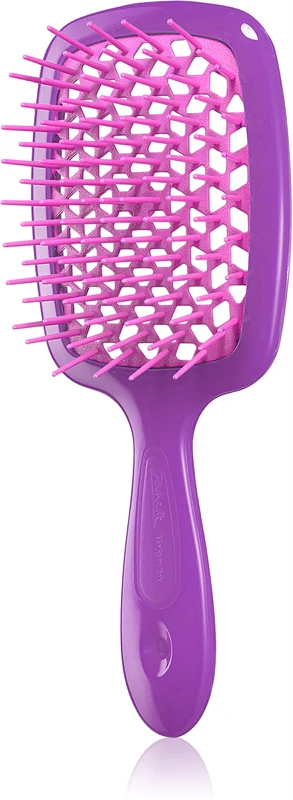 Janeke large flat brush for purple hair