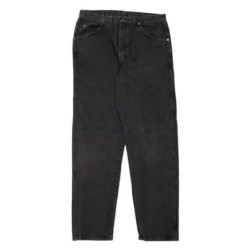 WRANGLER Mens Jeans Grey Relaxed Tapered W32 L31