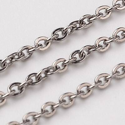 Tarnish Resistant 304 Stainless Steel Rolo Chains