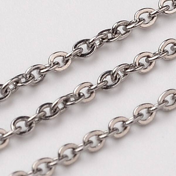 Tarnish Resistant 304 Stainless Steel Rolo Chains