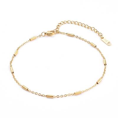 304 Stainless Steel Cable Chains Anklets