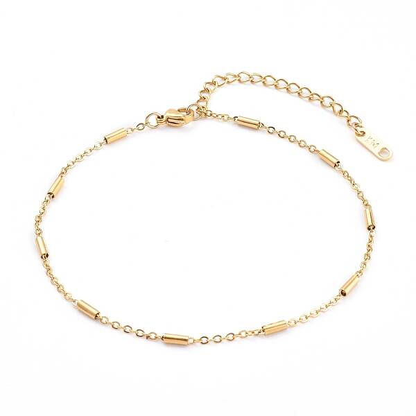 304 Stainless Steel Cable Chains Anklets