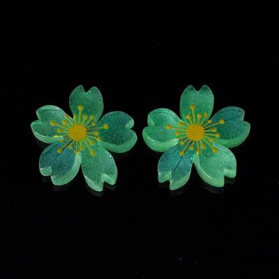 Luminous Resin Cabochons