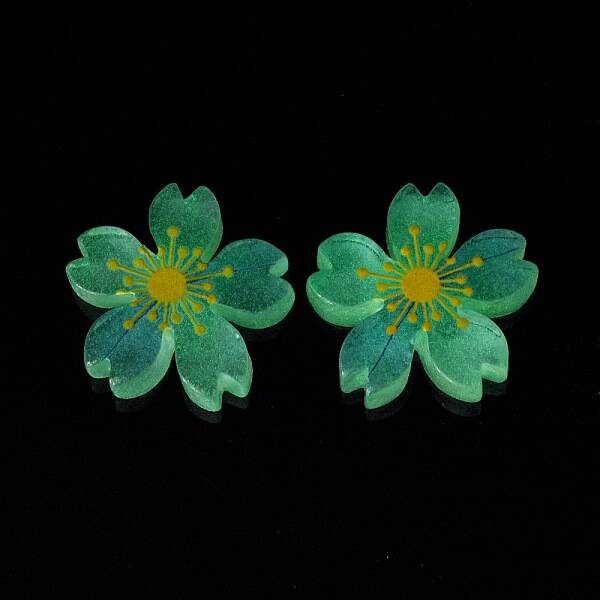 Luminous Resin Cabochons