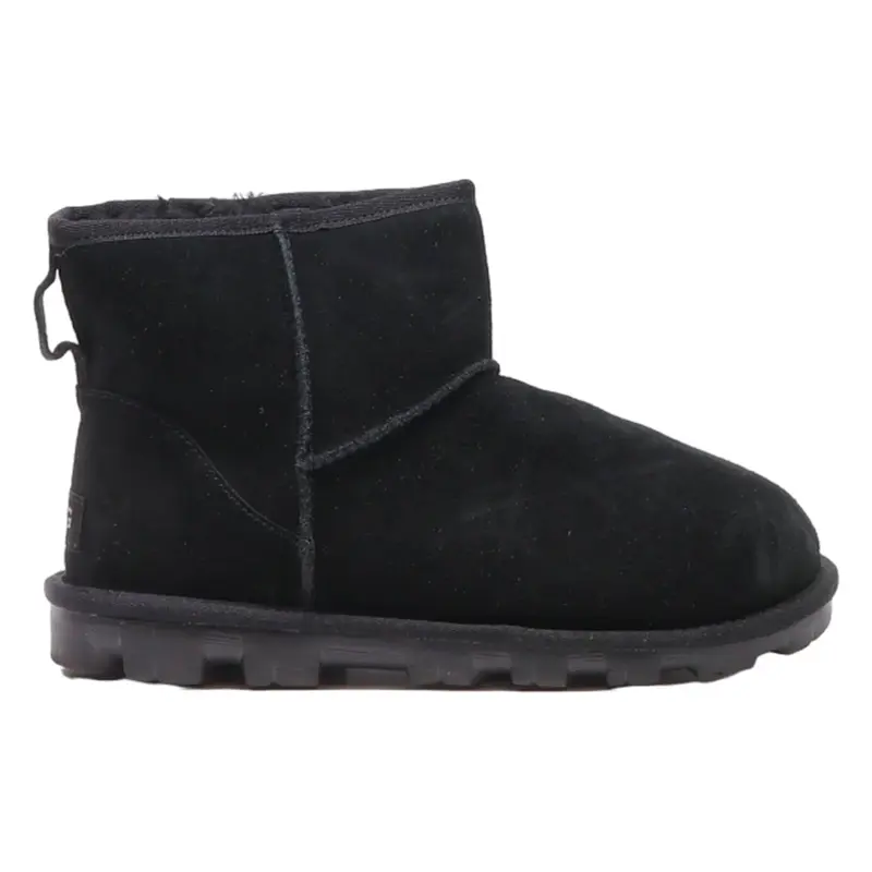 UGG Ankle Boots Black Suede Womens UK 6