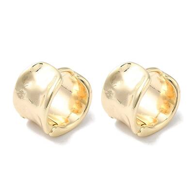 Ring Brass Hoop Earrings for Women