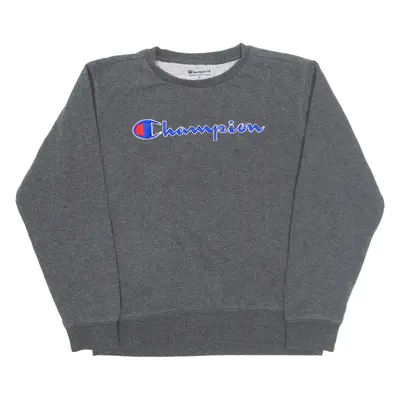 CHAMPION Womens Sweatshirt Grey XL