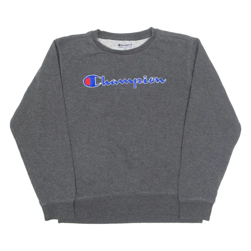 CHAMPION Womens Sweatshirt Grey XL