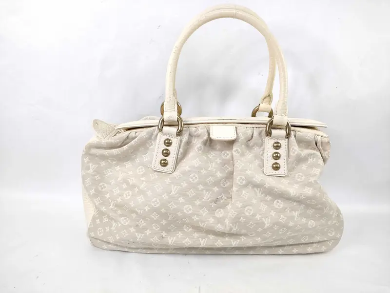 Pre-owned Louis Vuitton PVC Shoulder Bags M40061 Monogram Minilan Vuitton Monogram Minilan Trapeze PM M40061 SR1005 Handbag