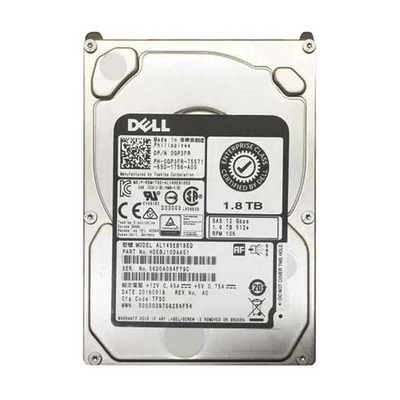 GP3FR Dell 1.8TB 12Gb/s SAS 10000 2.5-inch 64MB Hard Drive