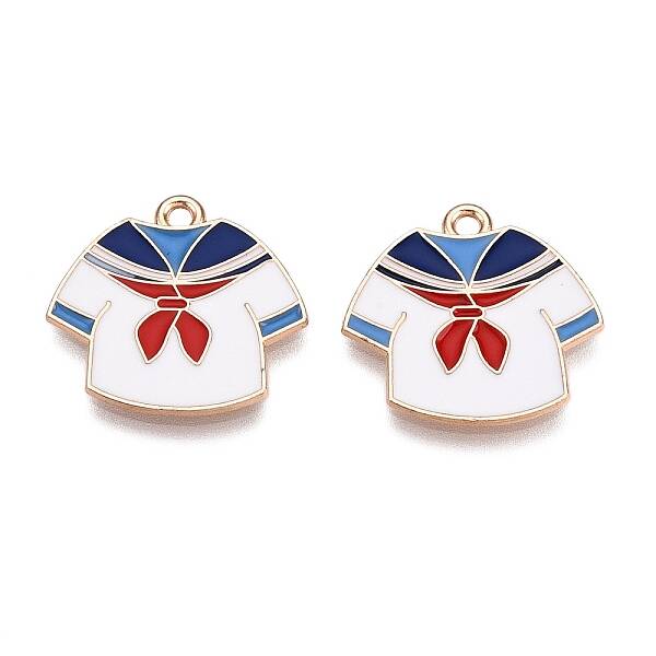 Alloy Enamel Pendants