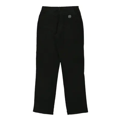 Moschino Jeans Trousers - 30W UK 10 Black Cotton