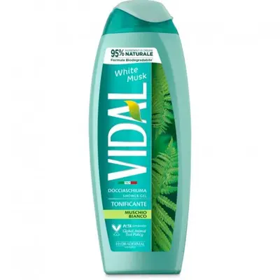 Vidal Shower Gel 250 ml White Musk