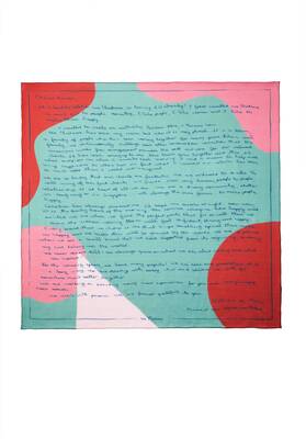 Scarf Rm Letter Multi | Color: MULTI | Size: U