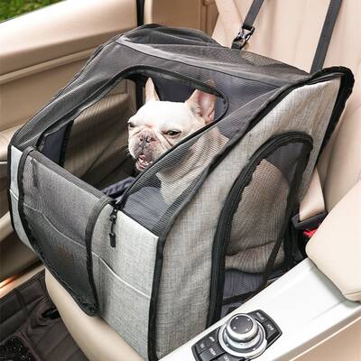Foldable Car Waterproof Pet Cage And Wear Resisting Thickened Travel Pet Cage With Mat