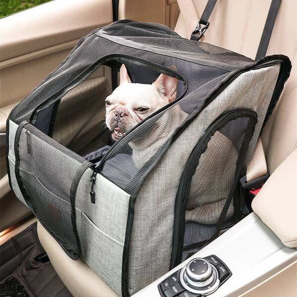 Foldable Car Waterproof Pet Cage And Wear Resisting Thickened Travel Pet Cage With Mat
