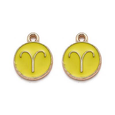 Alloy Enamel Pendants