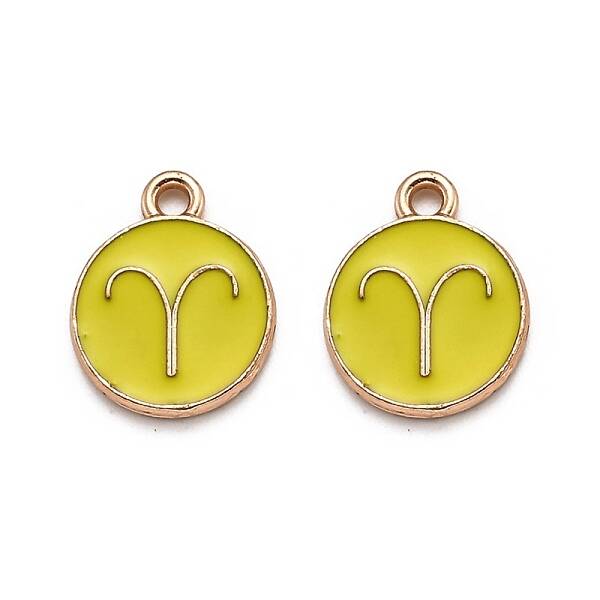 Alloy Enamel Pendants