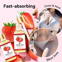 Strawberry Yoni Private Oil - A Private Care Ointment for Women's Genital Area, Moisturizing and Softening Skin, Essence Liqu...