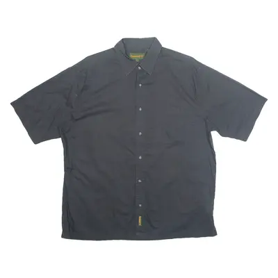 TIMBERLAND Mens Plain Shirt Black L