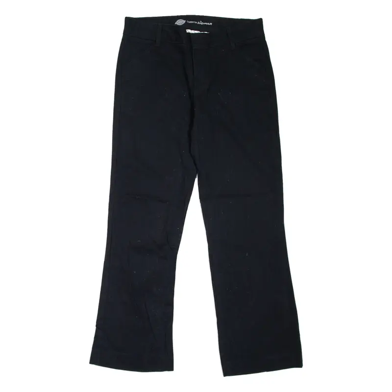 DICKIES Workwear Womens Trousers Black Regular Bootcut W30 L28