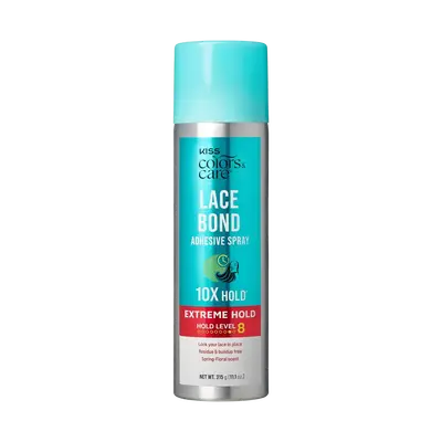 KISS Colors & Care Lace Bond Adhesive Spray Extreme Hold, 11.1 oz.