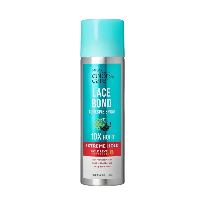 KISS Colors & Care Lace Bond Adhesive Spray Extreme Hold, 11.1 oz.