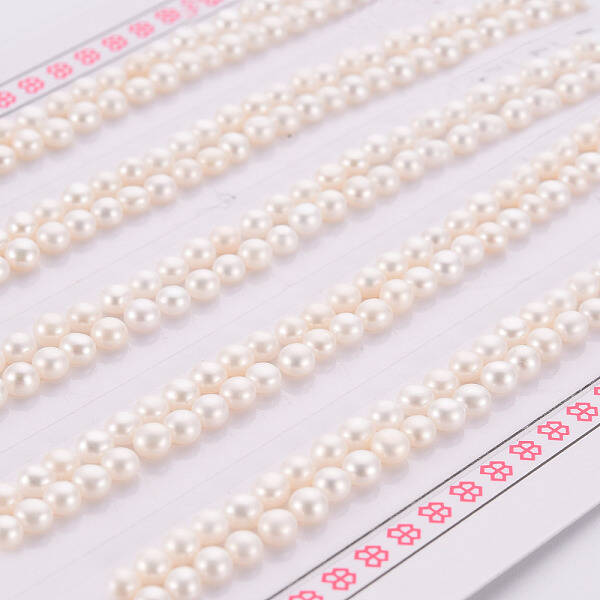 Natural Cultured Freshwater Pearl Beads