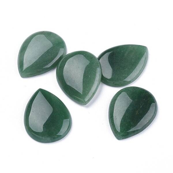 Natural Green Aventurine Cabochons