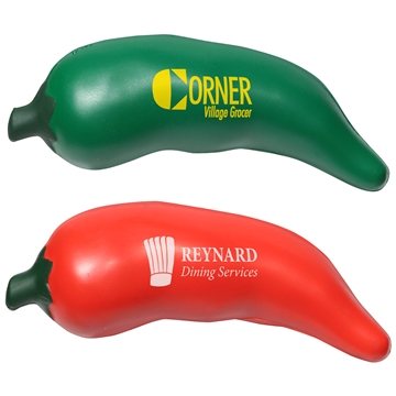 150 Custom Chili Pepper - Stress Reliever - Polyurethane