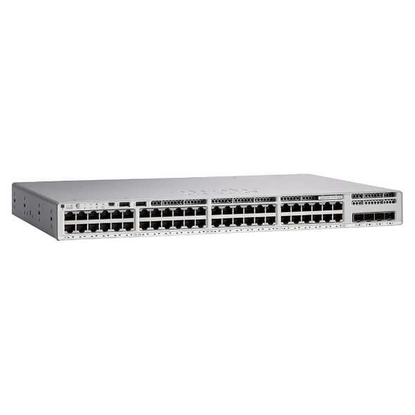 Cisco C9200L-48P-4X | Catalyst 9200 Series 9200L-48P-4X 48 x RJ-45 Ports PoE+ 10/100/1000Base-T + 4 x SFP+ Ports Layer 3 Mana...