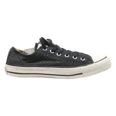 CONVERSE Chuck Taylor All Star Low Top Trainers Black Canvas Womens UK 6