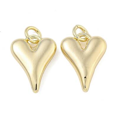 Heart Brass Pendants